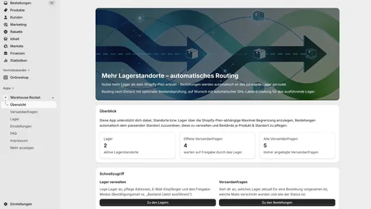 Warehouse Rocket screenshot