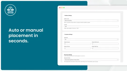SML Vat Tax Switcher screenshot