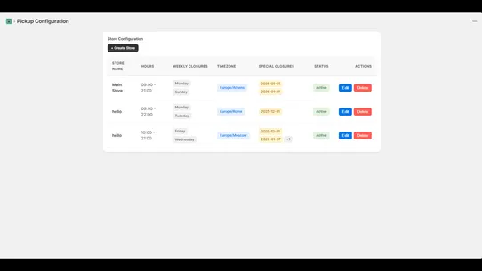 Slotly ‑ Delivery Date Picker screenshot