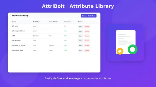 AttriBolt ‑ Order Attributes screenshot