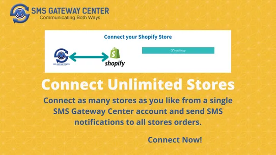 SMS Notify ‑SMS Gateway Center screenshot