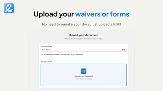 esigned: waivers &amp; esignatures screenshot