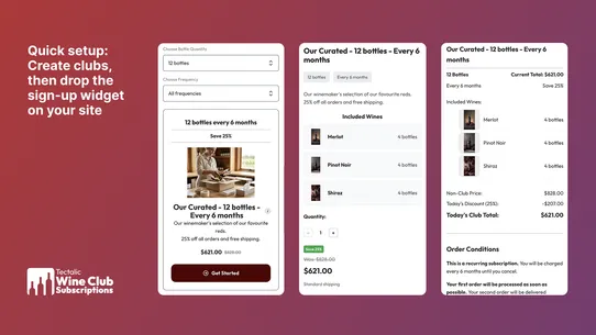 Tectalic Wine Club screenshot