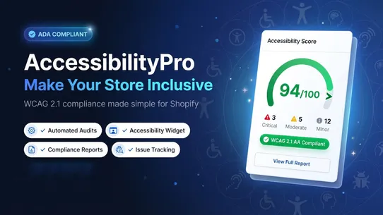Accessibility Manager Pro screenshot