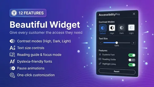 Accessibility Manager Pro screenshot