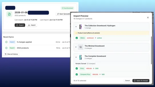 NeatSheet screenshot