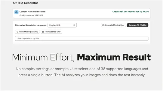 AI SEO Alt Text by Nebuladev screenshot