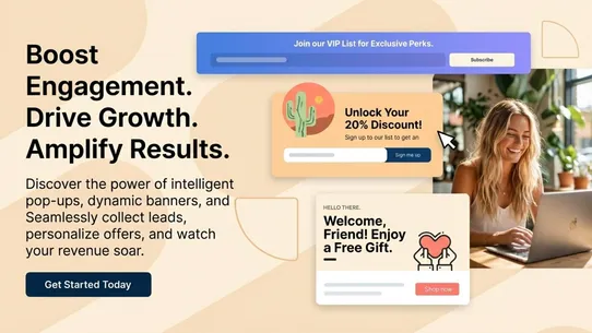 CR ‑ Popup &amp; Lead Magnet screenshot