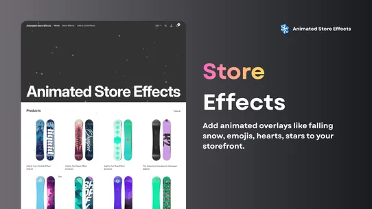ASE Animated Store Effects screenshot