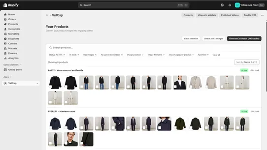 Vidcap ‑ Videos from Images screenshot