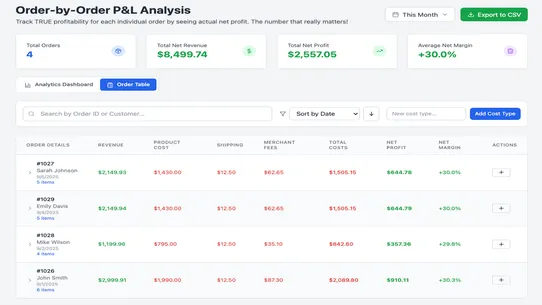 ProfitFlow screenshot
