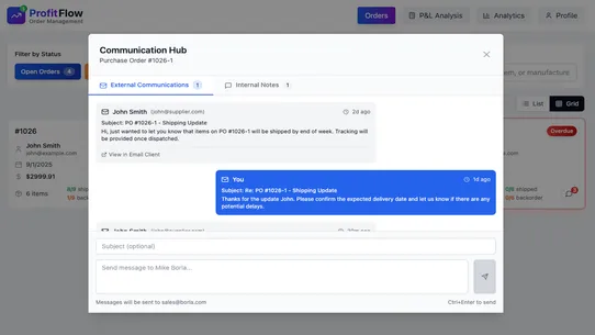 ProfitFlow screenshot