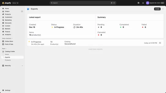 Catalog Crafter screenshot