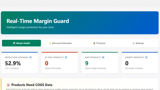 Real‑Time Margin Guard screenshot