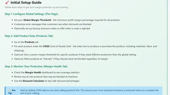 Real‑Time Margin Guard screenshot