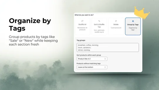 Product Shuffler screenshot