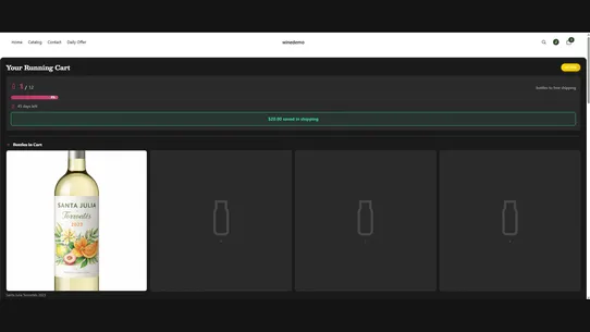 Running Cart screenshot