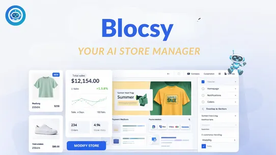 Blocsy ‑ AI Store Manager screenshot