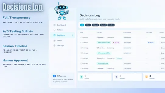 Blocsy ‑ AI Store Manager screenshot