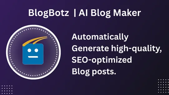 BlogBotz | AI Blog Maker screenshot