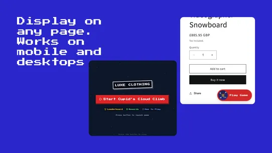 Boostify Game Email Signup screenshot