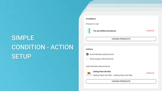 Auto add to cart gifts screenshot
