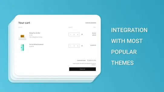 Auto add to cart gifts screenshot