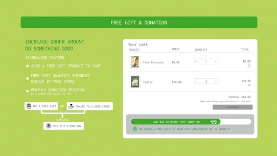 Mova ‑ MinOrder, Gift &amp; Donate screenshot