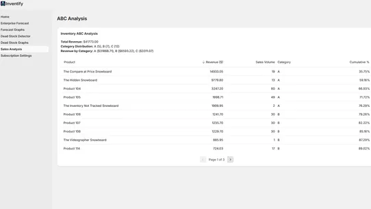 Inventify screenshot