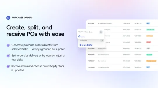 Forstock: AI Inventory Planner screenshot