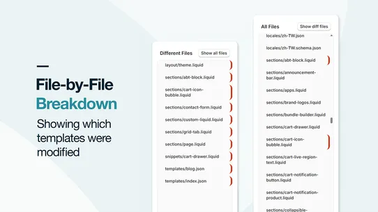 ThemeWatch: Compare Theme Code screenshot