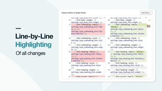 ThemeWatch: Compare Theme Code screenshot