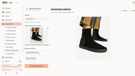 Flyfox AI Studio &amp; Feed Mgmt screenshot