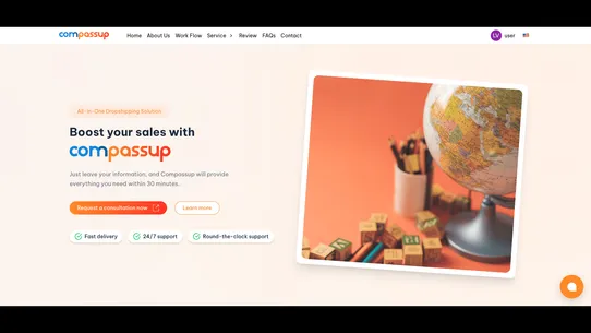 Compassup screenshot