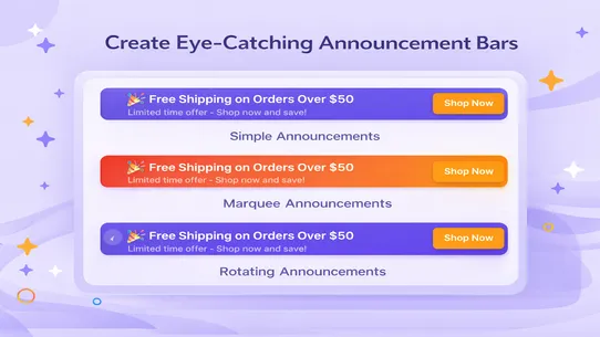 Usefull Bar &amp; Banner screenshot