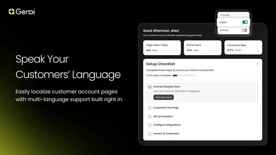 Gen AI Customer Accounts screenshot