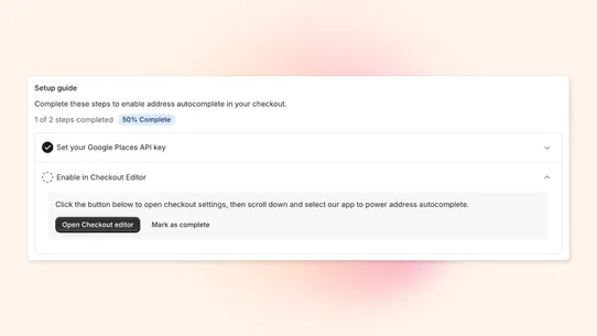 Address IQ Autocomplete screenshot