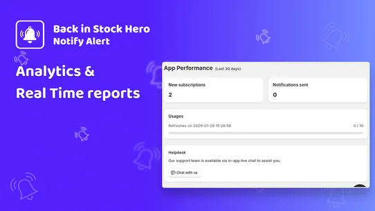 Back In Stock ‑ Notify Hero screenshot