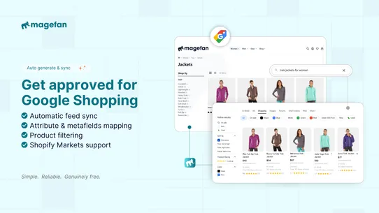 Google Shopping Feed ‑ Magefan screenshot