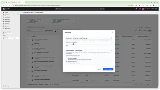 Sell Smart: Price Optimization screenshot