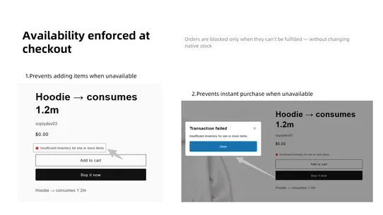Soply Virtual Inventory screenshot