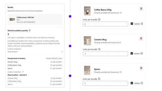 Soply Virtual Inventory screenshot