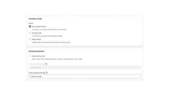 Soply Virtual Inventory screenshot