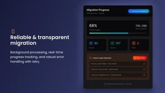 Easy Migration screenshot