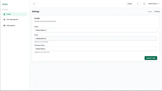 Ustam AI Assistant &amp; Chatbot screenshot