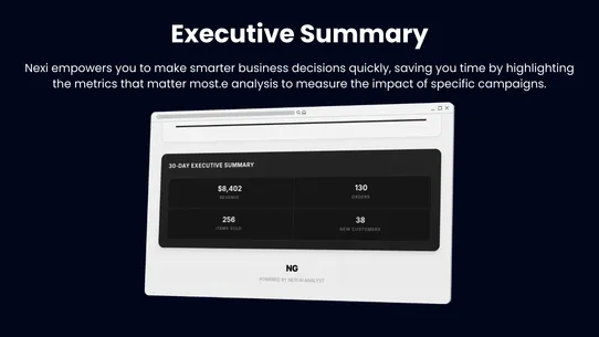 Nexi: AI Data Analyst screenshot