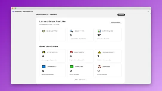 Revenue Leak Detector screenshot