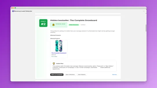 Revenue Leak Detector screenshot
