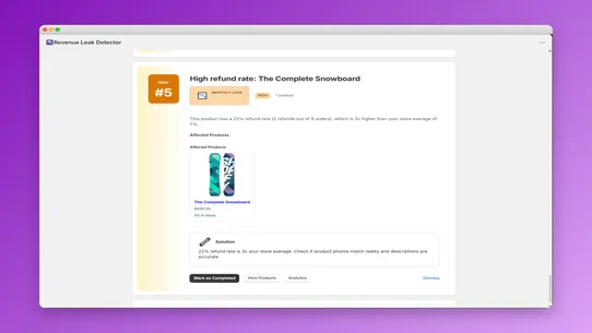 Revenue Leak Detector screenshot