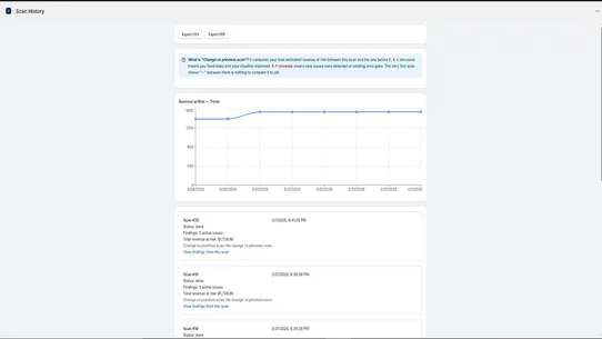 Revenue Leak Detector screenshot